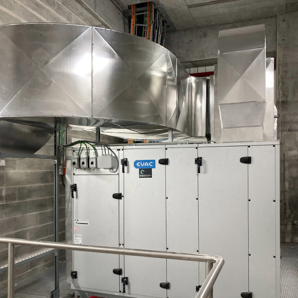 equipamento AVAC industrial