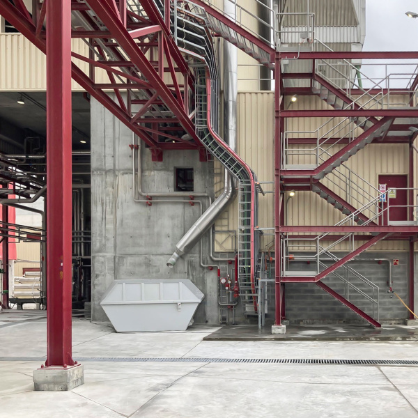 condutas AVAC na estrutura industrial navigator Figueira da Foz
