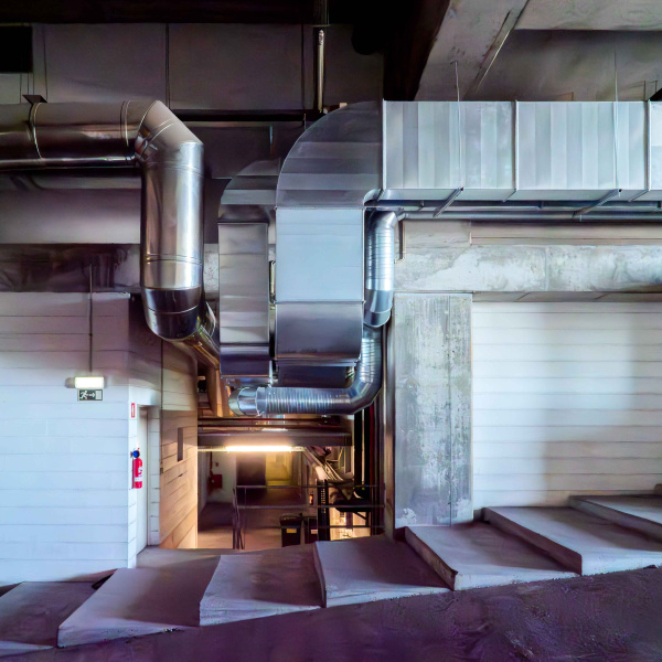 Technical area piping