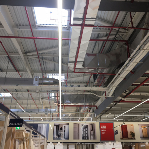 Store HVAC ductwork