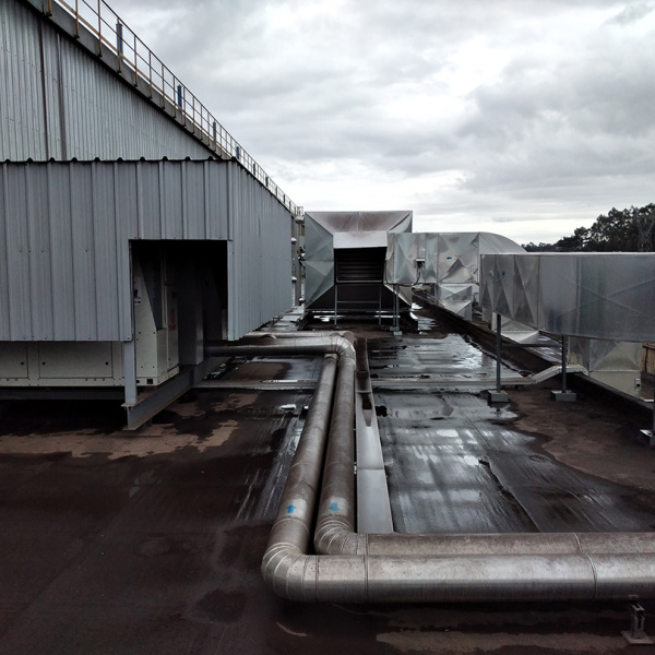 HVAC equipment at MEGASA