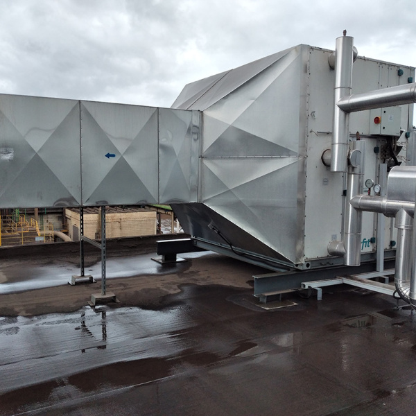 HVAC equipment at MEGASA