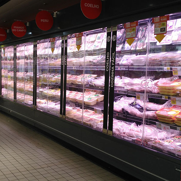 Multideck refrigerated display cabinet